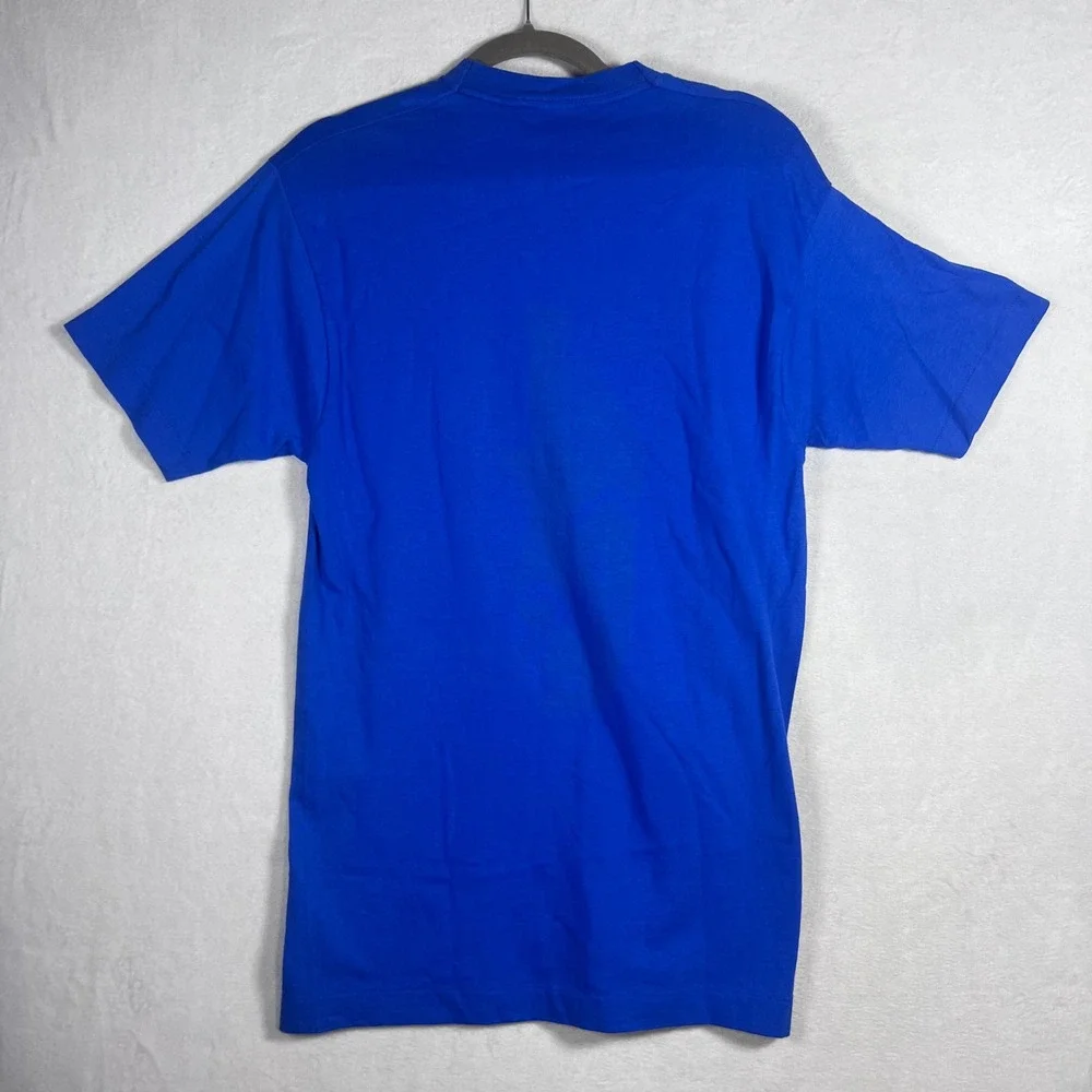 Vintage 1990 Spirit of the NorthWest Victoria Canada Blue Tshirt L Single Stitch